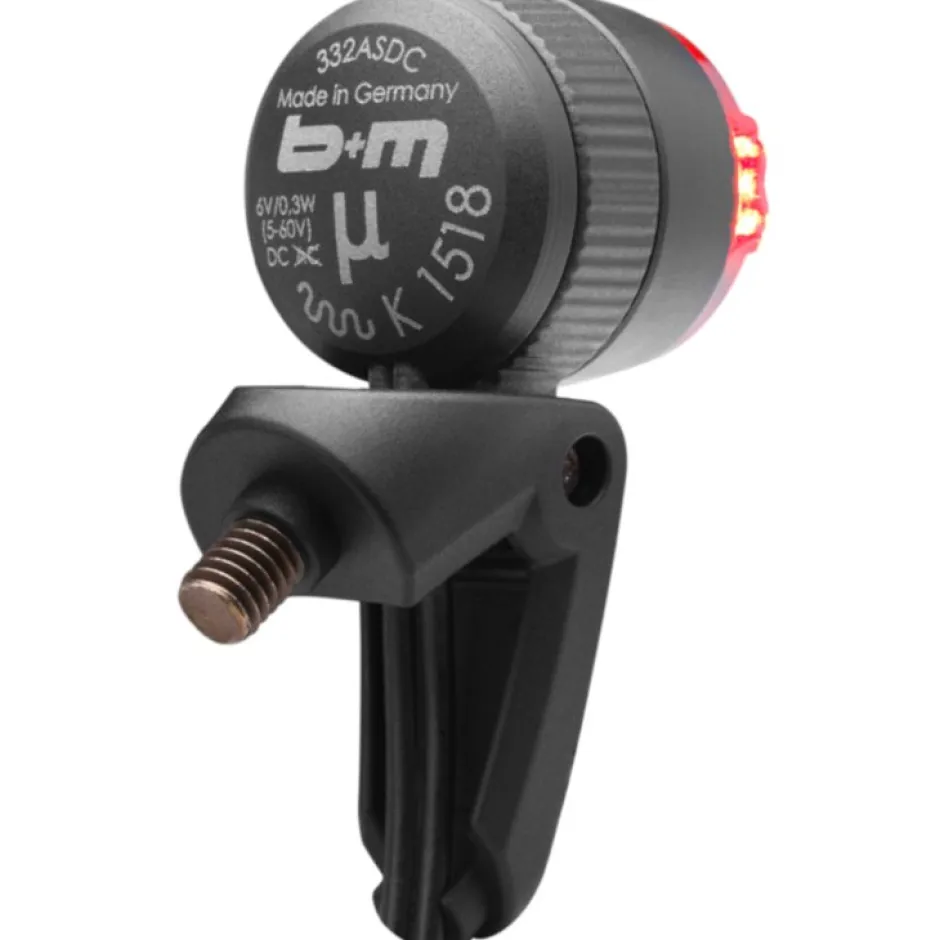 Verlichting|Achterlichten Voor Elektrische Fiets < Busch + Müller µ MY E-Bike Rear Light - 332ALDC-01 - black