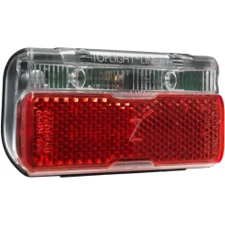 Busch + Müller Toplight Line Brex E-Bike Rear Light - 323KSB-02 - black/red