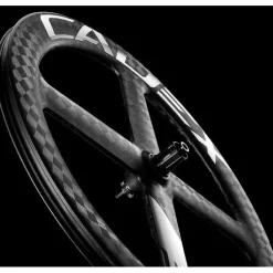 CADEX 4 Spoke Disc Rear Wheel - 28" | Carbon | Hookless | Centerlock - 12x142mm - Campagnolo ED