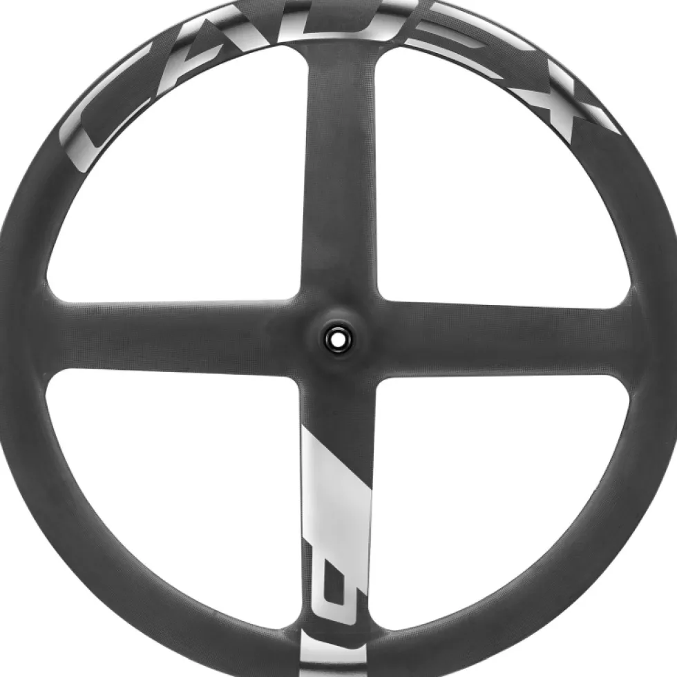 CADEX Aero 4 Spoke Tubeless Disc Voorwiel - 28" | Carbon | Hookless | Centerlock - 12x100mm
