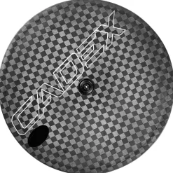 CADEX Aero Disc Tubeless Achterwiel | Clincher | 10x130mm QR - zwart