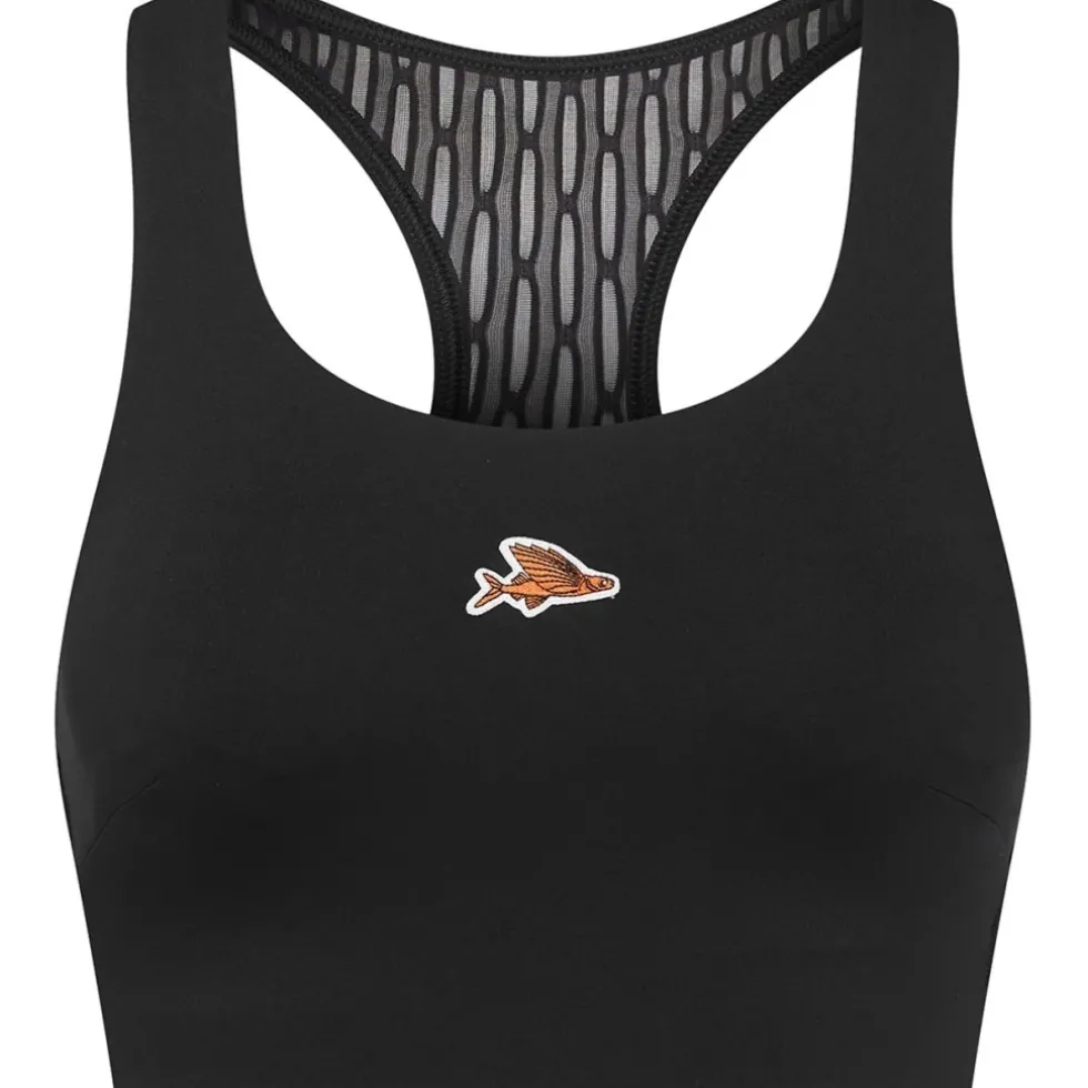 Café du Cycliste Cesarine Sport-BH Dames - zwart