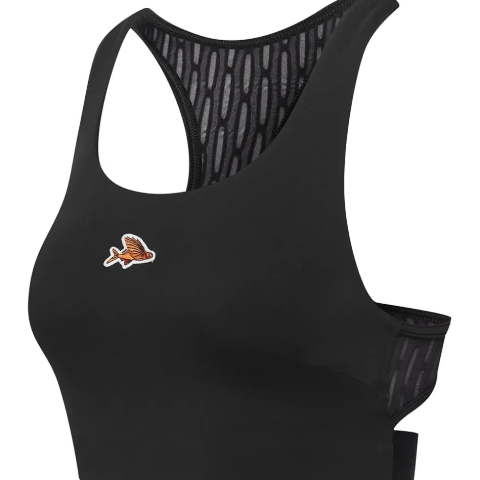 Café du Cycliste Cesarine Sport-BH Dames - zwart