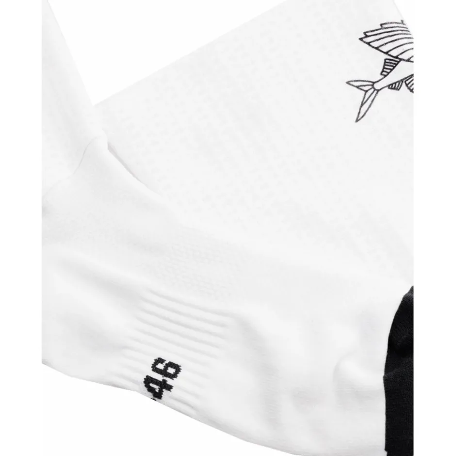 Fietssokken < Café du Cycliste Aero okken - fying fih/back on white