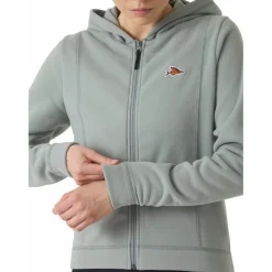 Café du Cycliste Apolline Jas met Capuchon Unisex - mountain fog