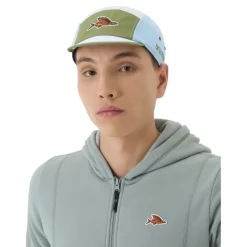 Café du Cycliste Gravel Summer Fietspet - khaki/ice/blue
