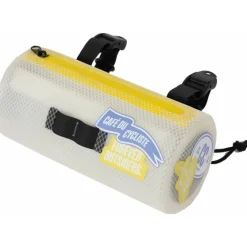 Café du Cycliste Handlebar Pouch Stuurtas - banner/transparent/white