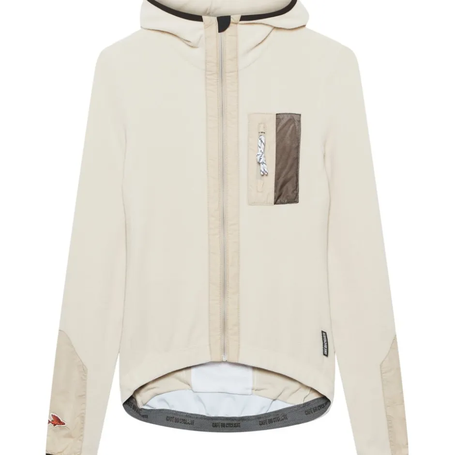 Racefietsjacks|Winterjassen < Café du Cycliste Ingrid Jas Dames - pearl grey