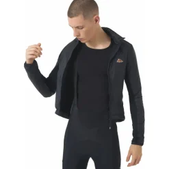 Racefietsjacks|Winterjassen < Café du Cycliste Lie Theroja Heren - zwart