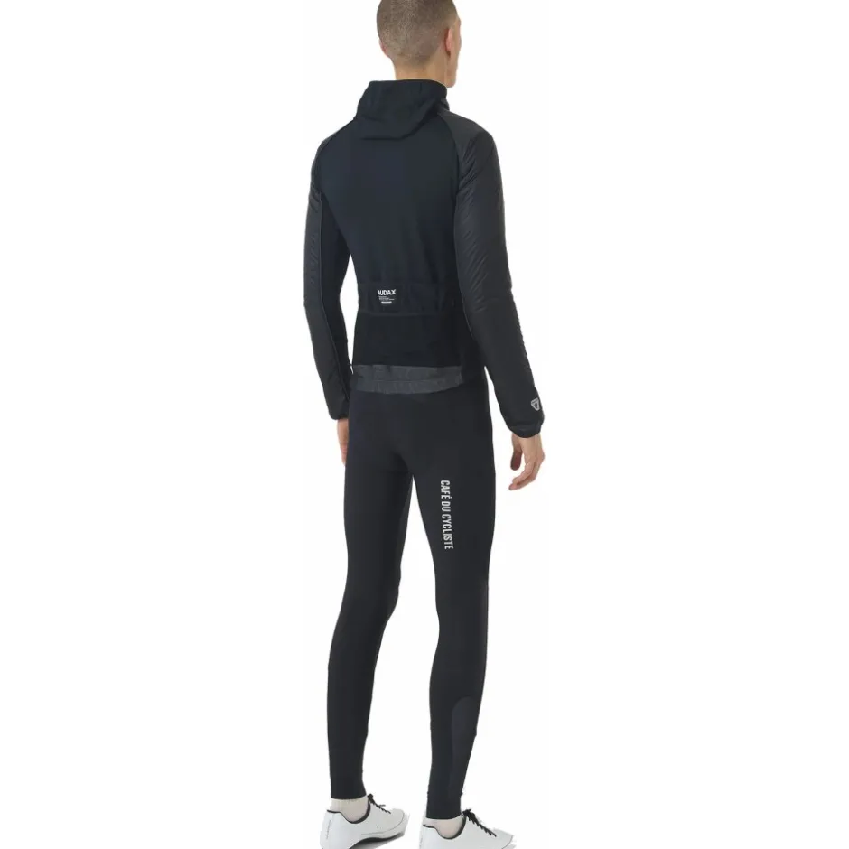 Racefietsjacks|Winterjassen < Café du Cycliste Lie Theroja Heren - zwart