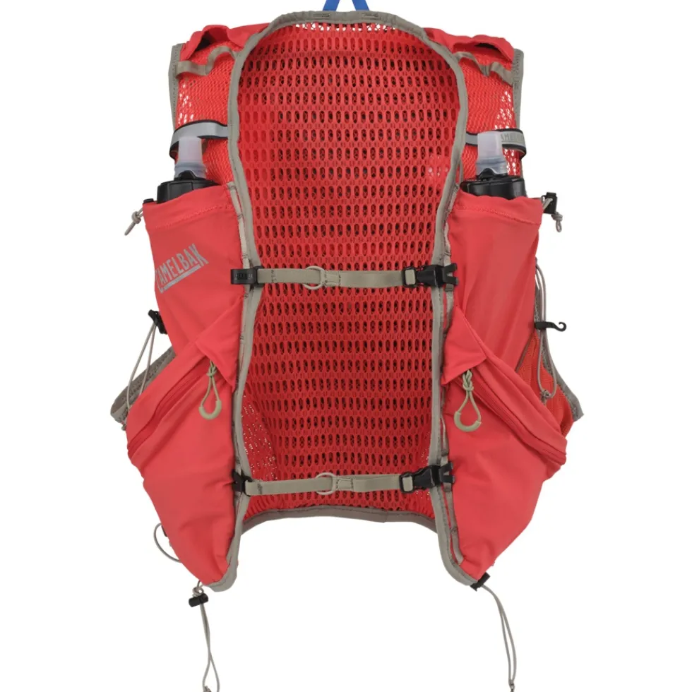 CamelBak Apex Pro 12L Hardloopvest + 2 x 500ml Quick Stow™ Flasks - scarlet