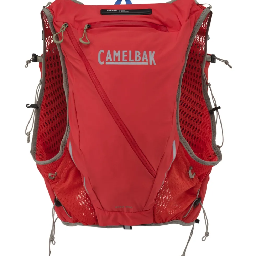 CamelBak Apex Pro 12L Hardloopvest + 2 x 500ml Quick Stow™ Flasks - scarlet