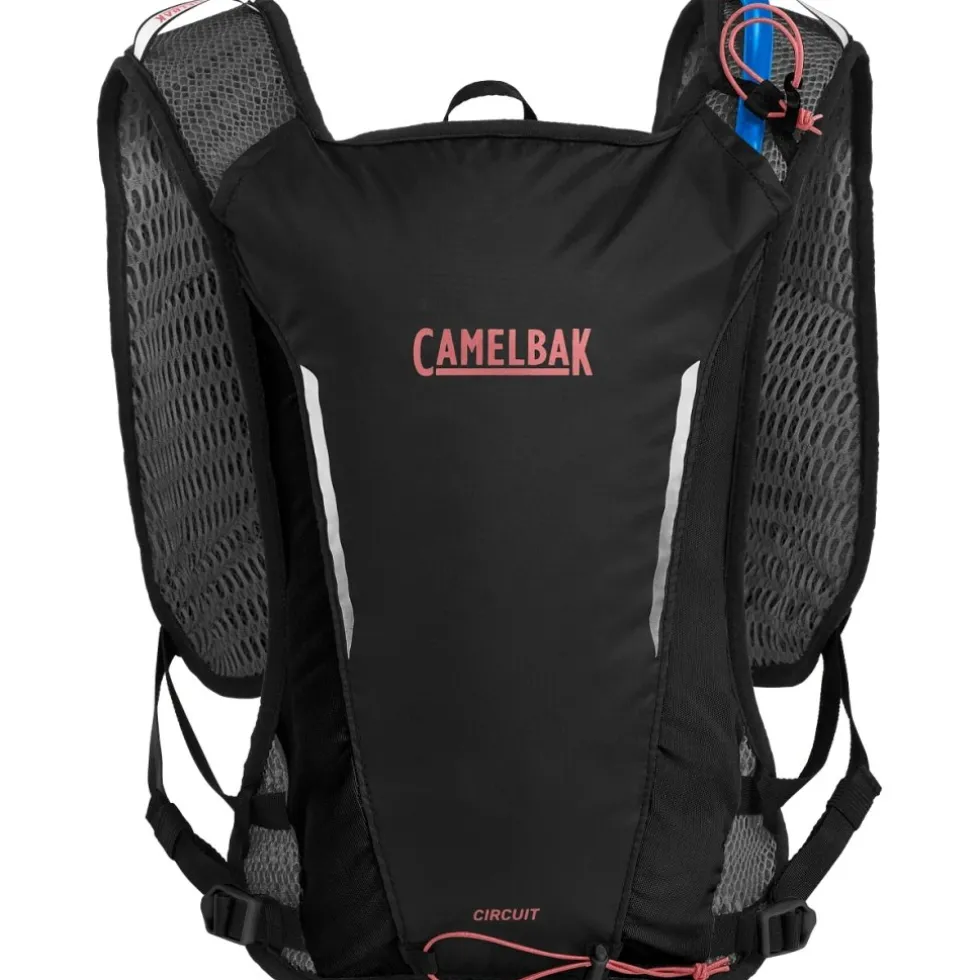CamelBak Circuit 7L Hardloopvest met drinksysteem voor dames + 1,5 liter Crux-reservoir - zwart