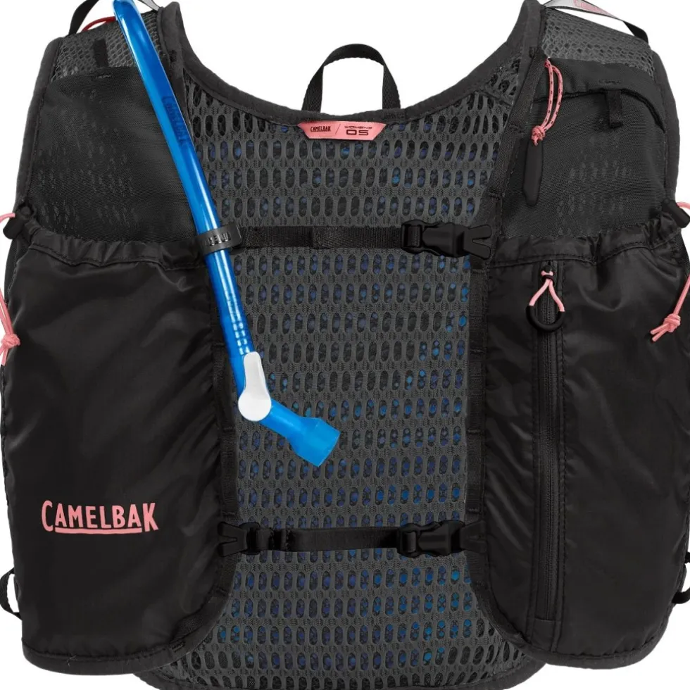 CamelBak Circuit 7L Hardloopvest met drinksysteem voor dames + 1,5 liter Crux-reservoir - zwart