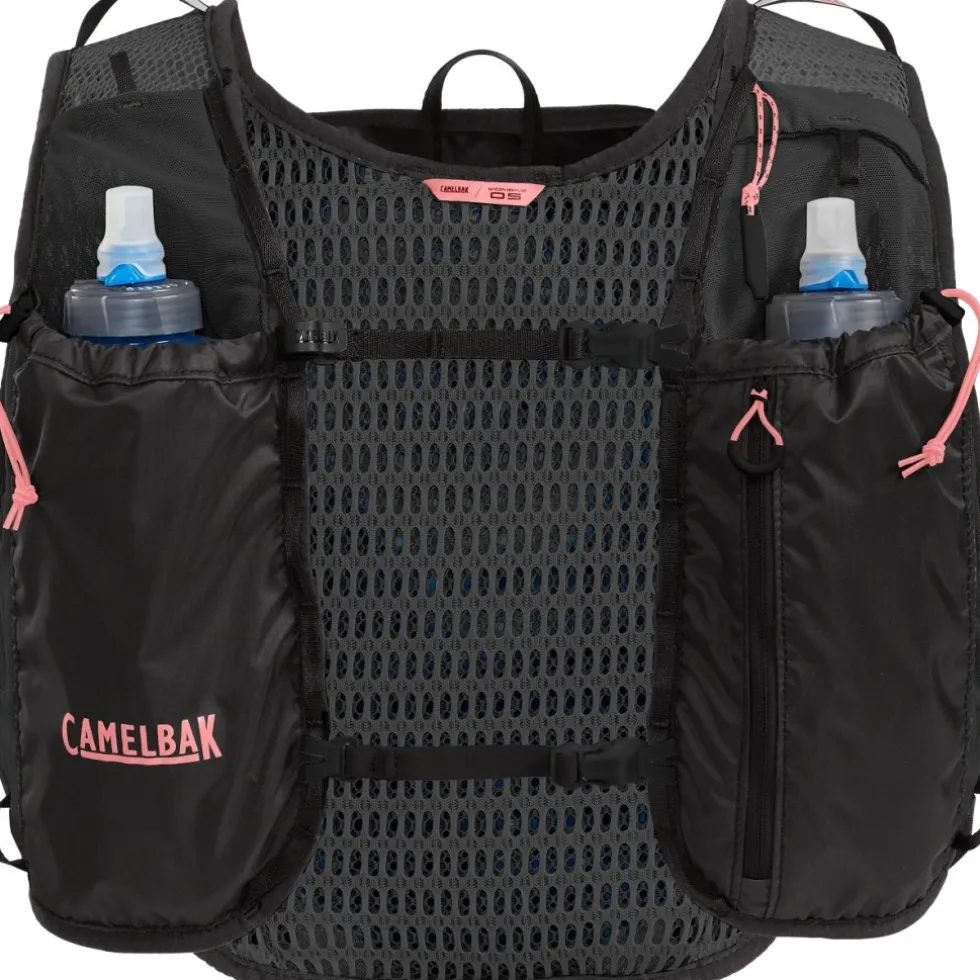 CamelBak Circuit 7L Hardloopvest met drinksysteem voor dames + 1,5 liter Crux-reservoir - zwart