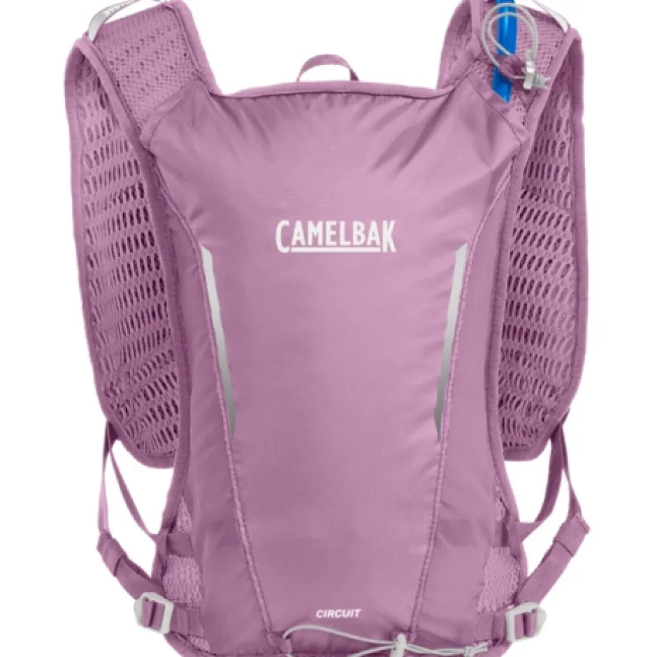 Rugzakken & Drinksystemen < CamelBak Circuit 7L Hardloopvest met drinksysteem voor dames + 1,5 liter Crux-reservoir - lavendar