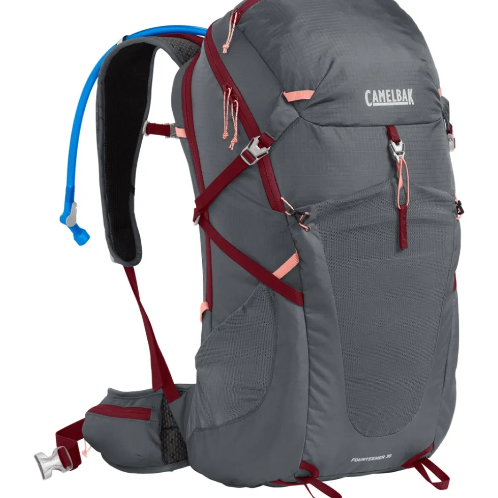 CamelBak Fourteener 30 Rugzak Dames + 3L Drinksysteem - castlerock/cabernet
