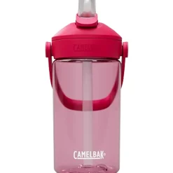 Outdoor Flessen & Thermosflessen < CamelBak Thrive Flip Straw Bottle Kids voor kinderen 410 ml - grapefruit