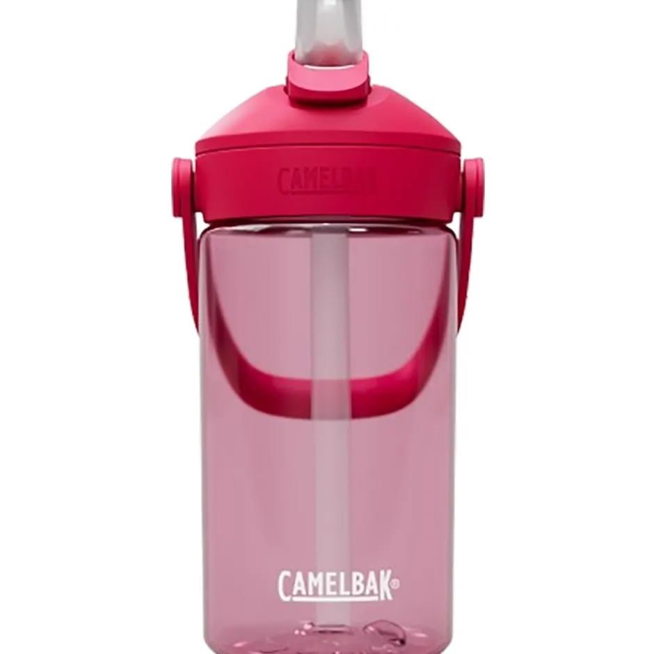 Outdoor Flessen & Thermosflessen < CamelBak Thrive Flip Straw Bottle Kids voor kinderen 410 ml - grapefruit