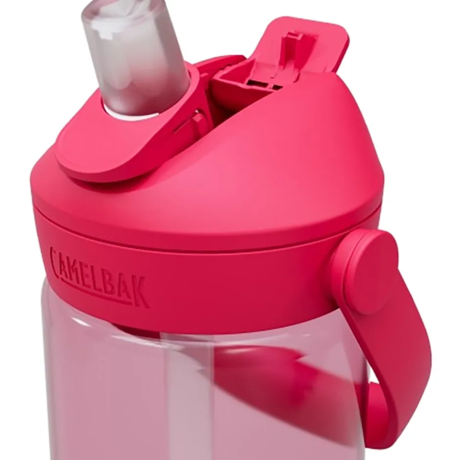 Outdoor Flessen & Thermosflessen < CamelBak Thrive Flip Straw Bottle Kids voor kinderen 410 ml - grapefruit