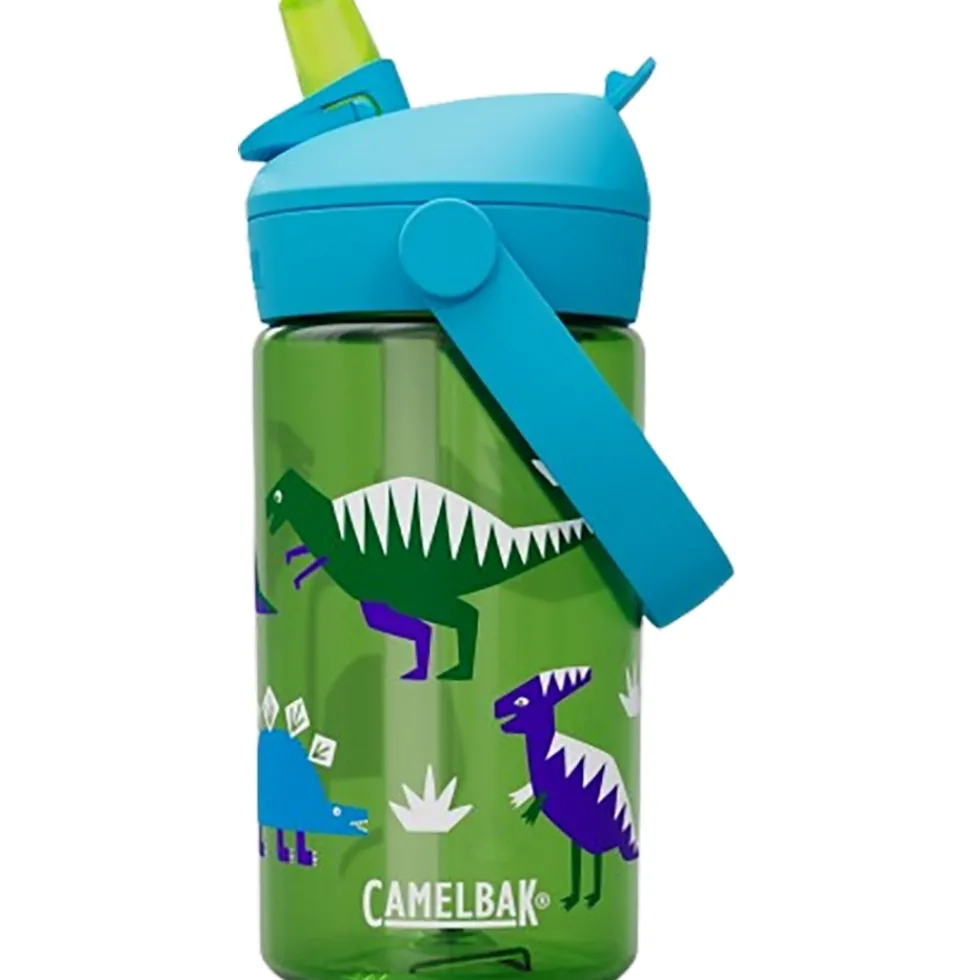 CamelBak Thrive Flip Straw Bottle Kids voor kinderen 410 ml - hip dinos