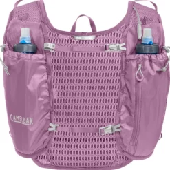 CamelBak Trail Run 7L Vest voor dames + 2 x 500 ml Quick Stow™-flessen - lavendar