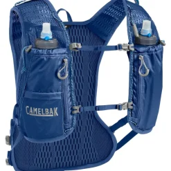 CamelBak Zephyr Pro 12 Hardloop-Bodywarmer + 2 x 500ml Quick Stow™ Flasks - galaxy blue