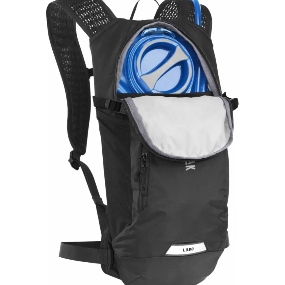 CamelBak Lobo 9L Drinkrugzak voor dames + 2 liter Crux-reservoir - charcoal/zwart