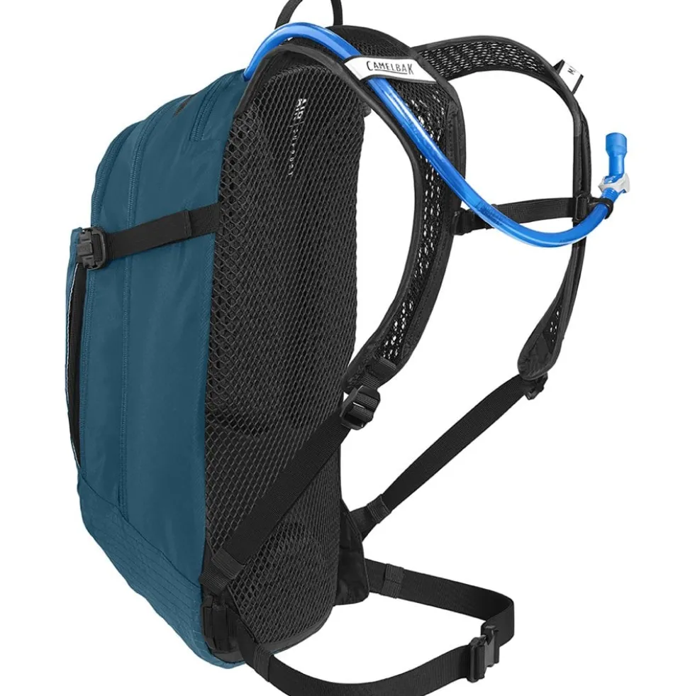 CamelBak M.U.L.E. 12L Drinkrugzak + 3 liter Crux-reservoir - moroccan blue/zwart