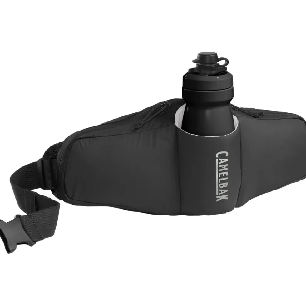CamelBak Podium Flow 2L Heuptas + 620 ml Podium Dirt bike-fles - zwart