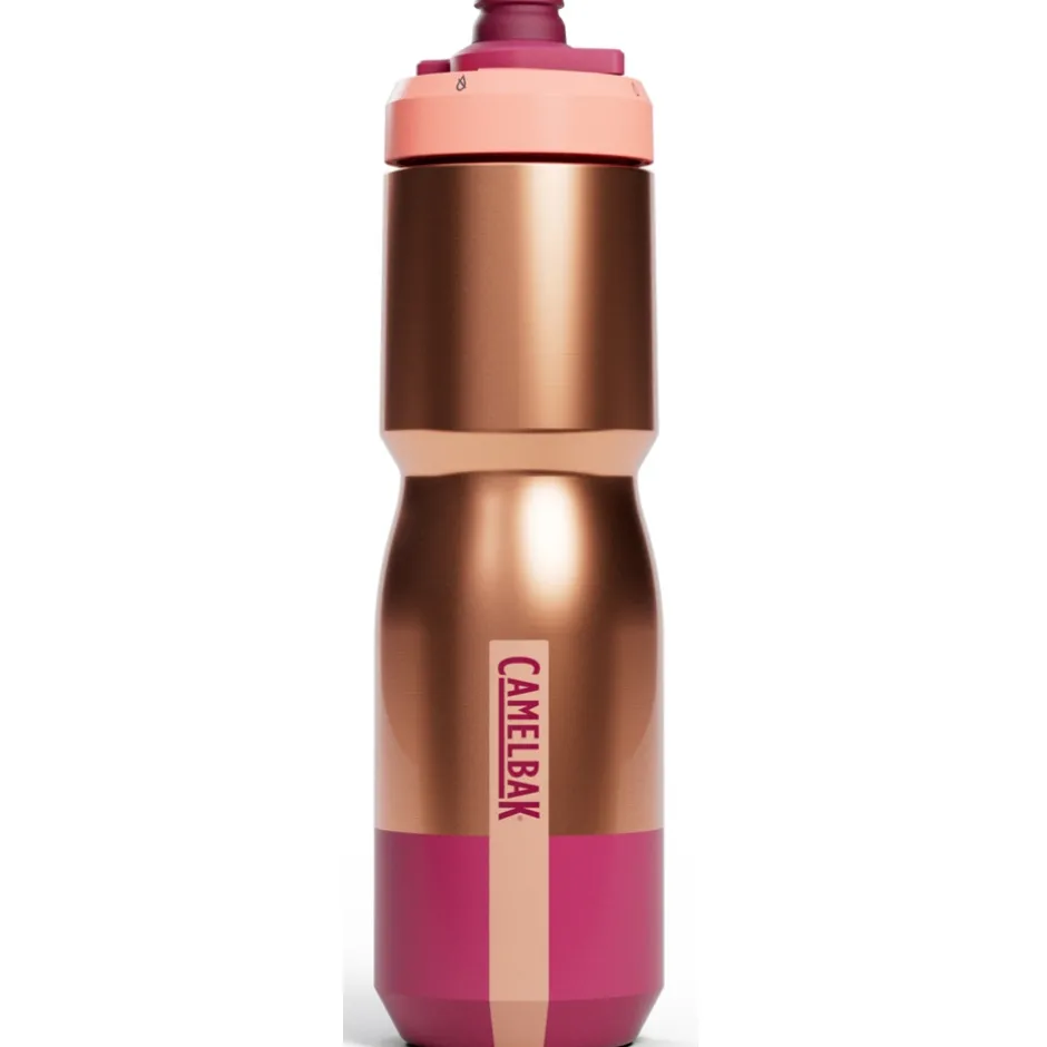 Bidons < CamelBak Podium Steel VSS Geïsoleerde fietsfles 650 ml - mercury blush