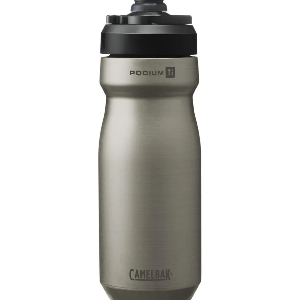 CamelBak Podium Titanium Geïsoleerde fietsfles 530 ml - titanium
