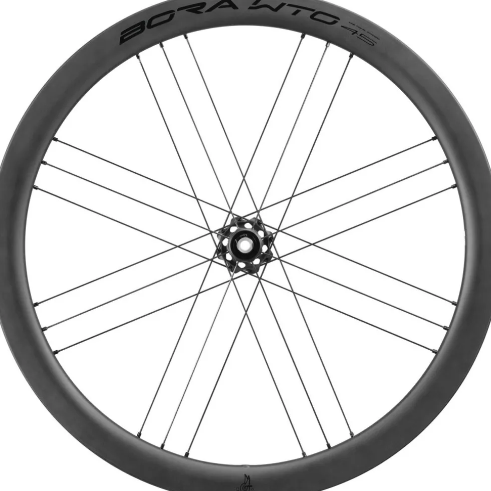 Campagnolo Bora WTO 45 DB Wielset - 28" | Carbon | 2-Way Fit | AFS - 12x100mm | 12x142mm - HG-EV | mat zwart