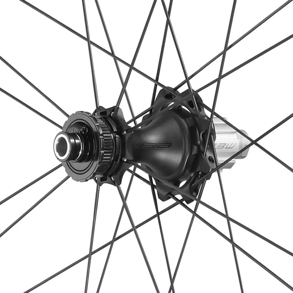 Campagnolo Bora WTO 45 DB Wielset - 28" | Carbon | 2-Way Fit | AFS - 12x100mm | 12x142mm - HG-EV | mat zwart