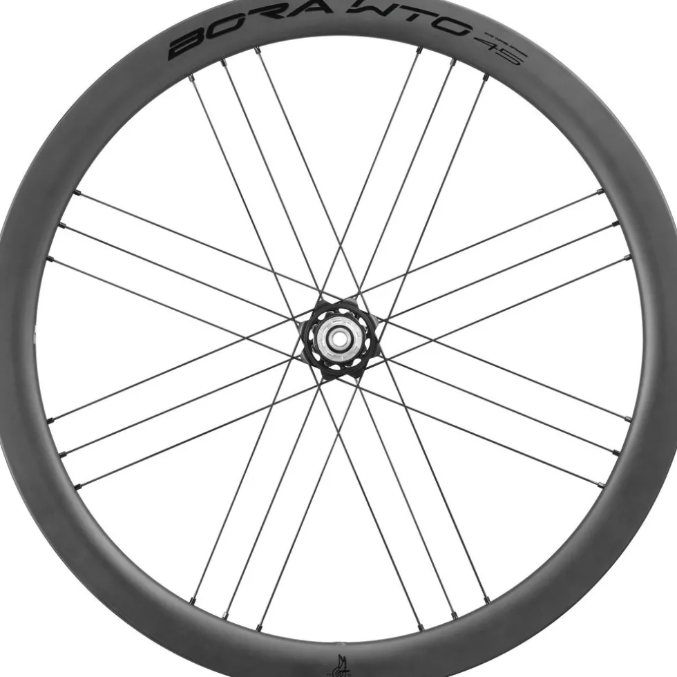 Campagnolo Bora WTO 45 DB Wielset - 28" | Carbon | 2-Way Fit | AFS - 12x100mm | 12x142mm - HG-EV | mat zwart