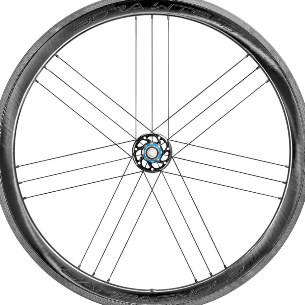 Campagnolo Bora WTO 45 Wielset - 28" | Carbon | 2-Way Fit - QR 100/130 - Dark