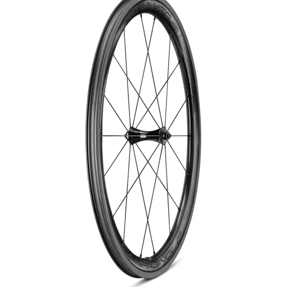 Campagnolo Bora WTO 45 Wielset - 28" | Carbon | 2-Way Fit - QR 100/130 - Dark