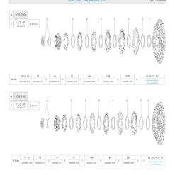 Campagnolo Rondsel - N3W | 13-voudig (WRL) - 16 Tanden | 13SWRL-16A