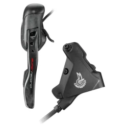 Campagnolo Super Record EPS DB Hydraulische Schijfrem - Ergopower + Remklauw - 2x12-Voudig - Set achter / rechts