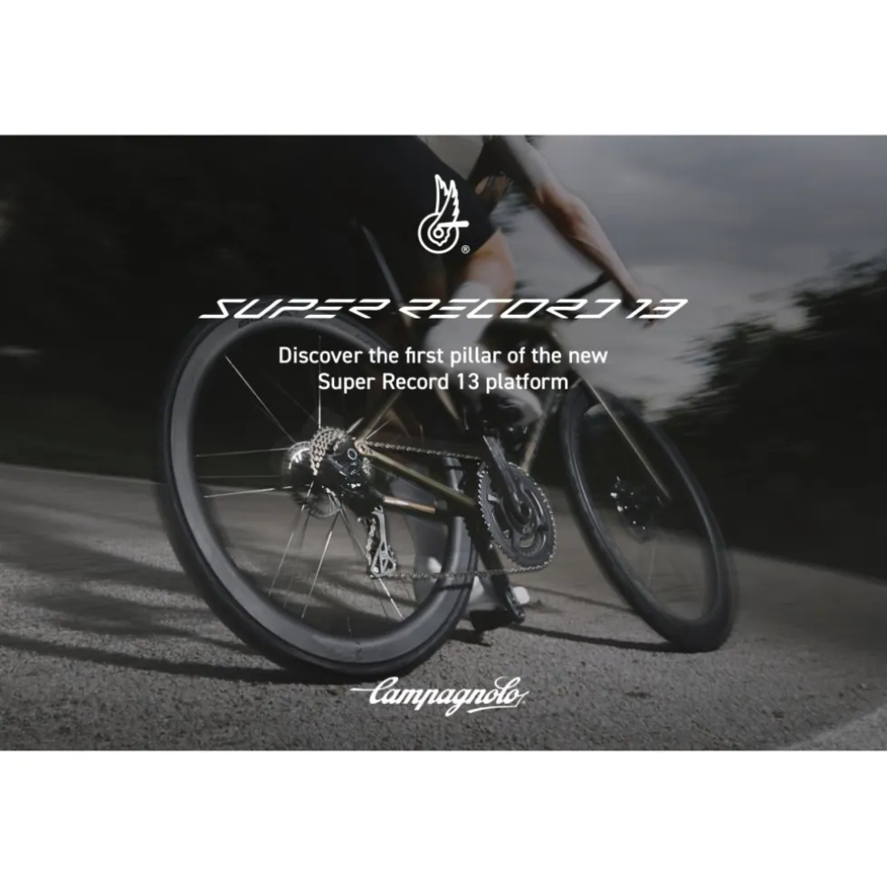 Campagnolo Super Record 13 Powermeter Crankset - Carbon | Ultra Torque | 2x13-voudig