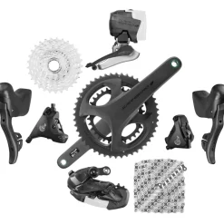 Campagnolo Super Record S WRL Schakelgroep 2x12-Voudig - Hydraulische Schijfrem - Flat Mount