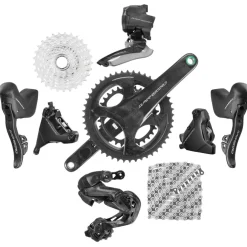 Campagnolo Super Record WRL Schakelgroep 2x12-Voudig - Hydraulische Schijfrem - Flat Mount