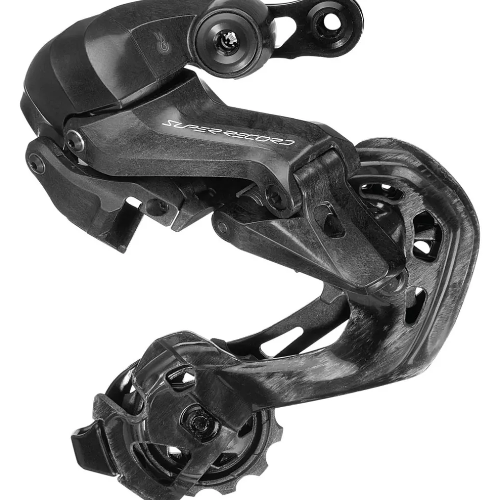 Campagnolo Super Record WRL Schakelgroep 2x12-voudig + 13 Rem/Shifter Hendel - Ergopower | Hydraulische schijfremmen - Flat Mount