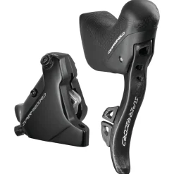 Groepsets < Campagnolo Super Record WRL Schakelgroep 2x12-Voudig - Hydraulische Schijfrem - Flat Mount - Powermeter Crankset