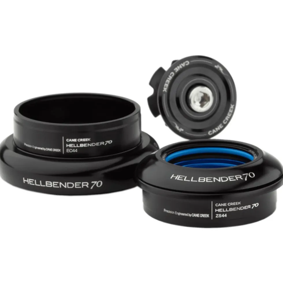 Cane Creek Hellbender 70 Mid-Range Balhoofd - Tapered - ZS44/28.6 | EC44/40 - zwart