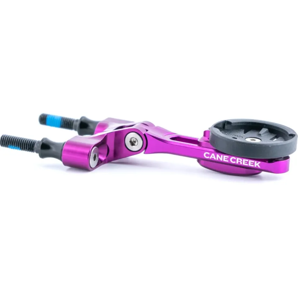 Cane Creek Stuurpenbevestiging Fietscomputers - Garmin/Wahoo/Hammerhead - paars