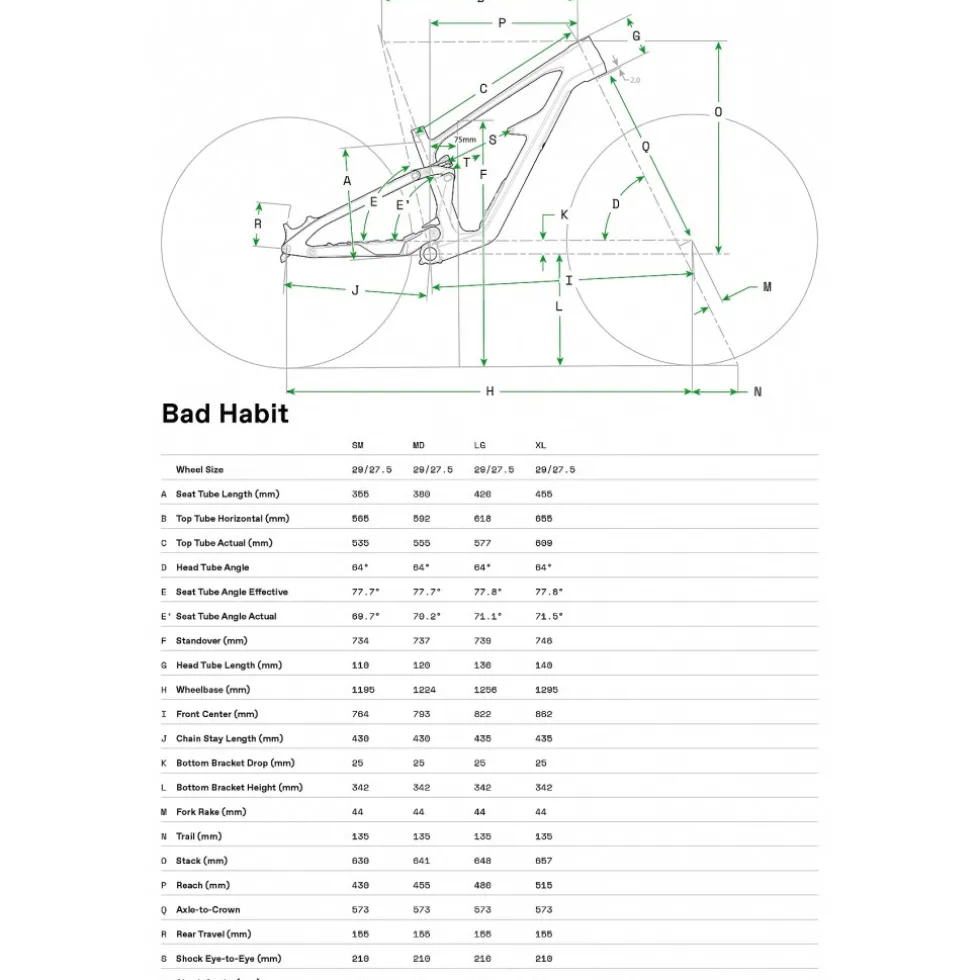 Cannondale BAD HABIT 1 - Carbon Mountainbike - 2026 - raw