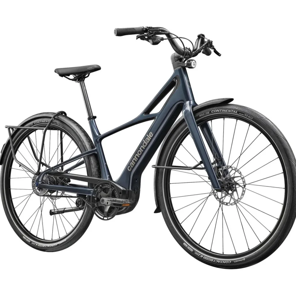 Cannondale FLYING V 2 - 28" Carbon City E-Bike - 2026 - tungsten blue