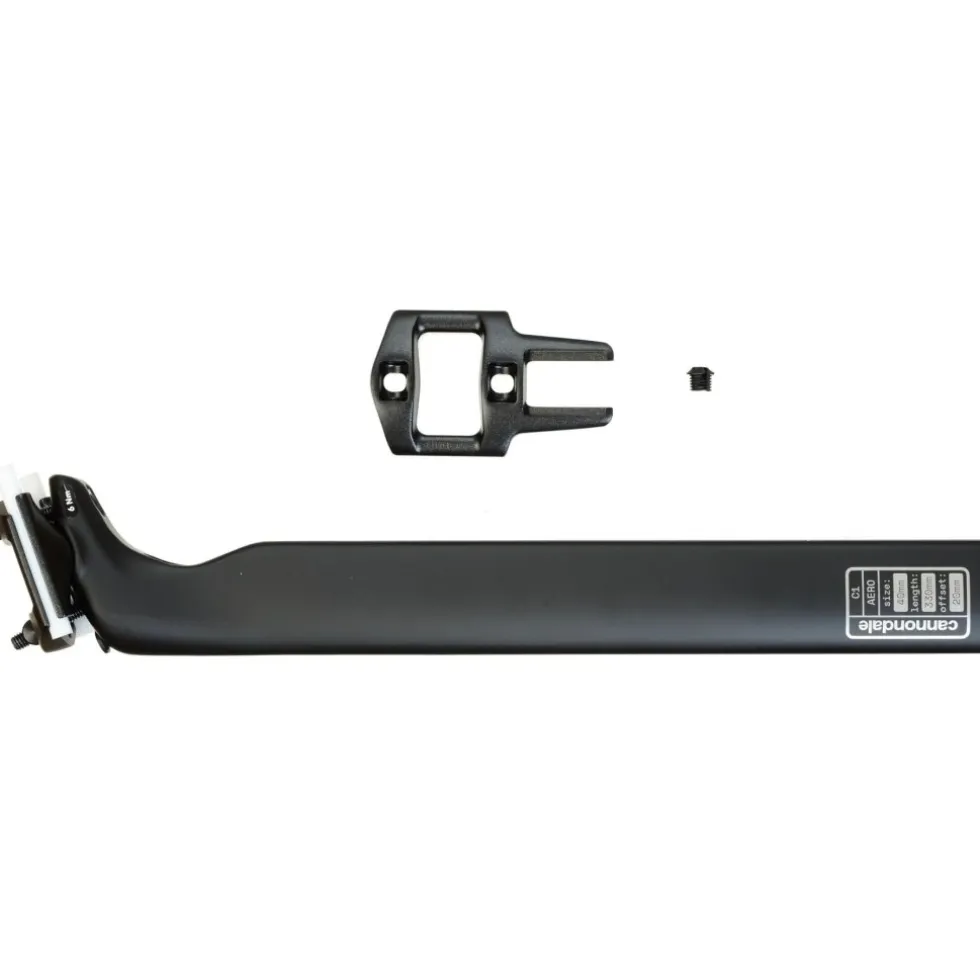 Cannondale Supersix EVO 4 C1 Aero Carbon Gebogen Zadelpen 330mm - 20mm Setback - black