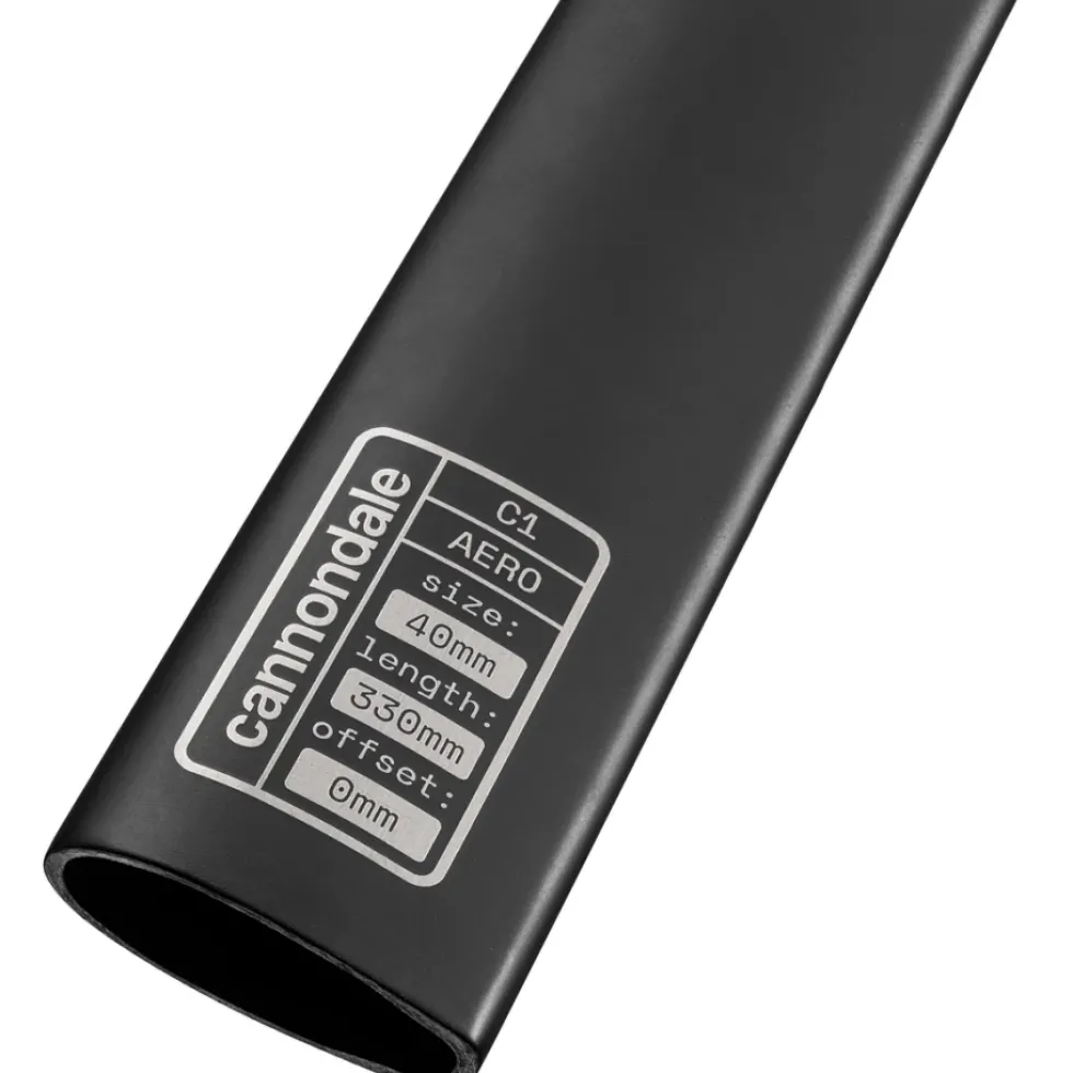 Cannondale SuperSix EVO4 C1 40 Aero Carbon Zadelpen - 330mm | 0mm Setback